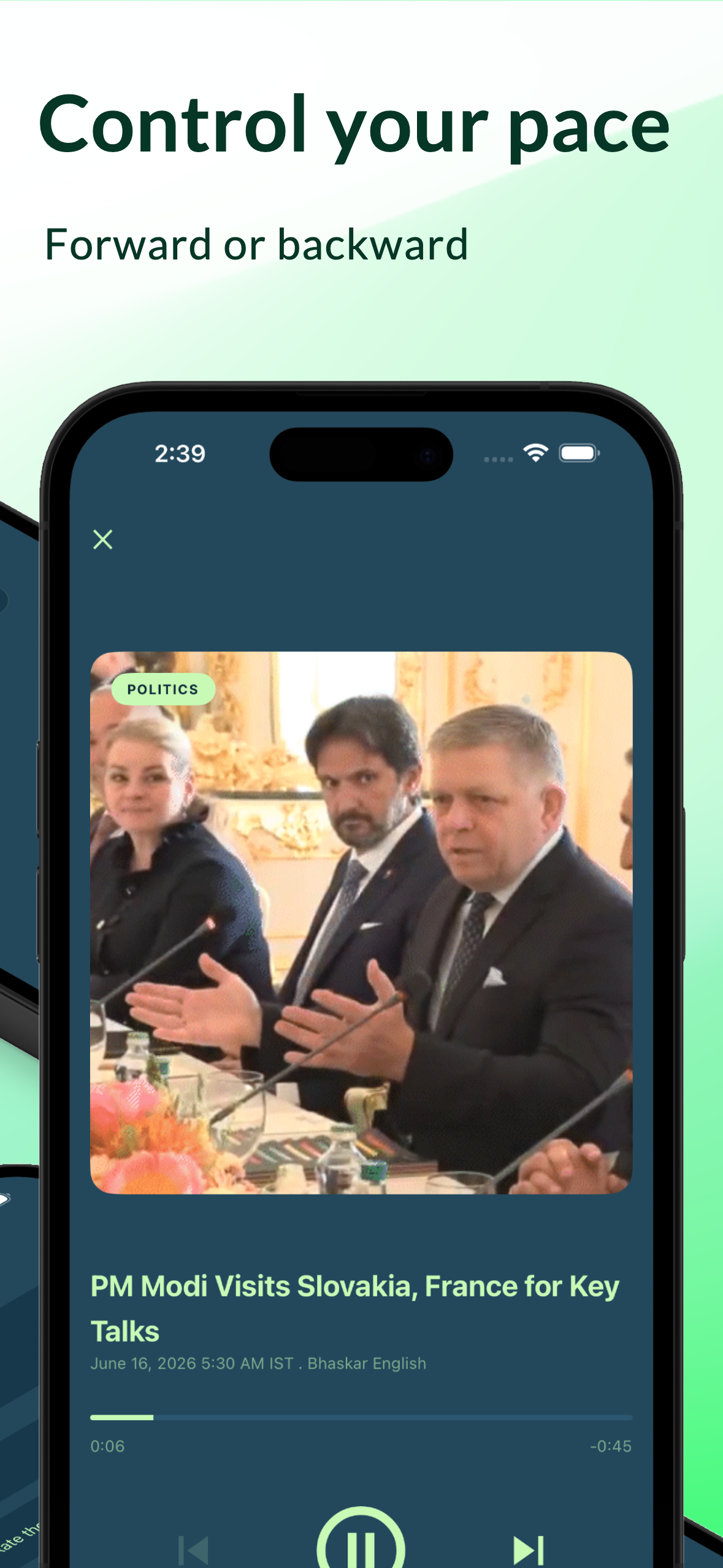 Newzopia - Audio News App screenshot 3