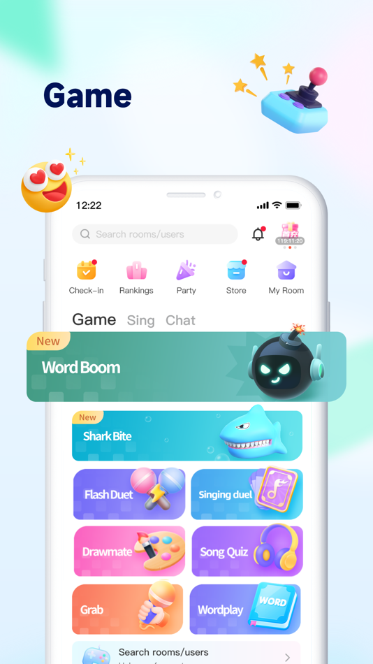 #4. 全民party-語音聊天匿名交友軟體,配對約會app (iOS) 由: Staraltar Technology Co., Ltd.