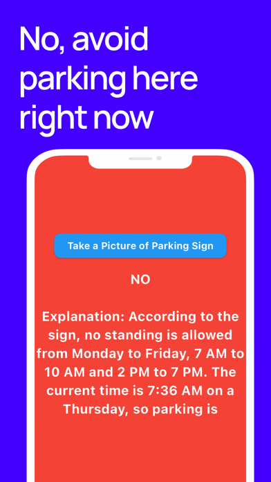 Parking Sign Wizard Screenshot