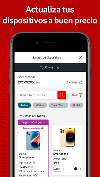 Mi Vodafone Screenshot 3 - AppWisp.com Mi Vodafone Screenshot 3 - AppWisp.com