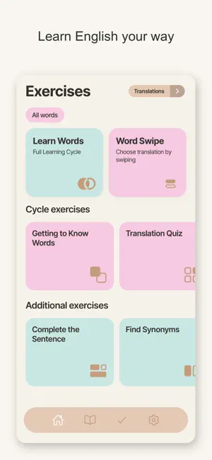 WordStudy: Vocabulary Builder screenshot 1
