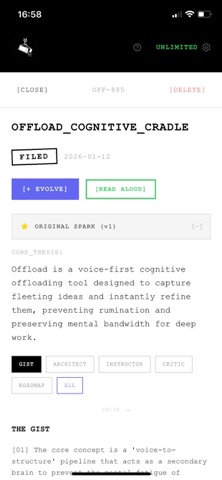 Offload: Brain Dump Screenshot 5 of 8