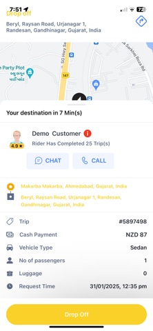 GetATaxi Driver App Screenshot 2 of 12