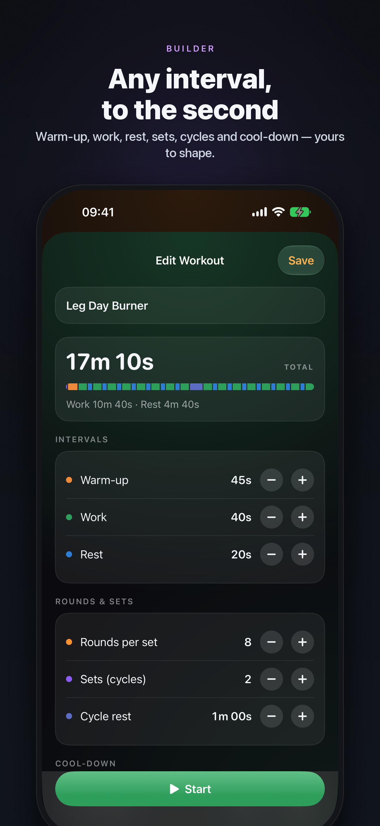 Just'a Tabata: A Workout Timer screenshot 5
