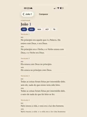 App da Bíblia: Estudo com IA iPad screenshot 1