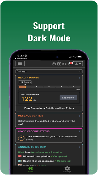 Health2Go Screenshot