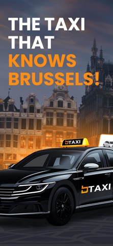 Taxis Brussels: B TAXI App screenshot