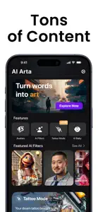 AI Photo Generator: ARTA screenshot #6 for iPhone