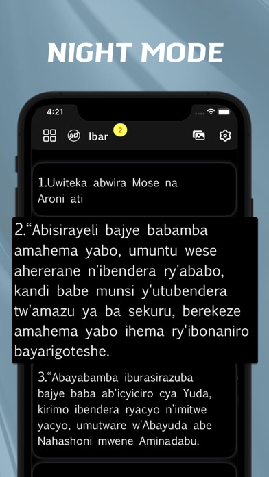 Kinyarwanda Bible - offline Screenshot
