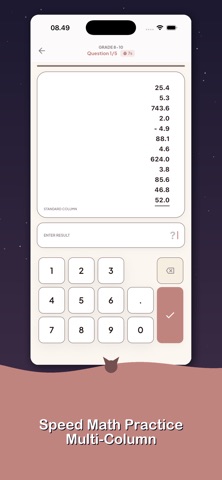 Abacus Trainer: Mental Math iPhone screenshot