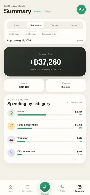 JodWai: Money Tracker screenshot 3