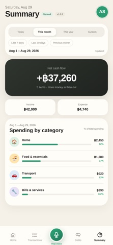 JodWai: Money Tracker Screenshot 3 of 3