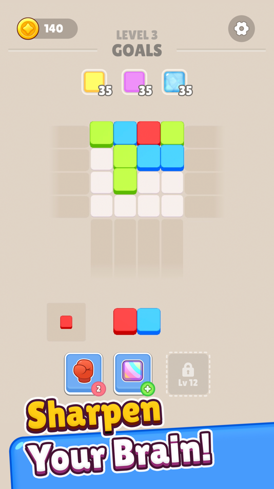 #2. Pop Blocks 3D! (iOS) 来自: RUBY OYUN VE YAZILIM DANISMANLIK SANAYI TICARET ANONIM SIRKETI