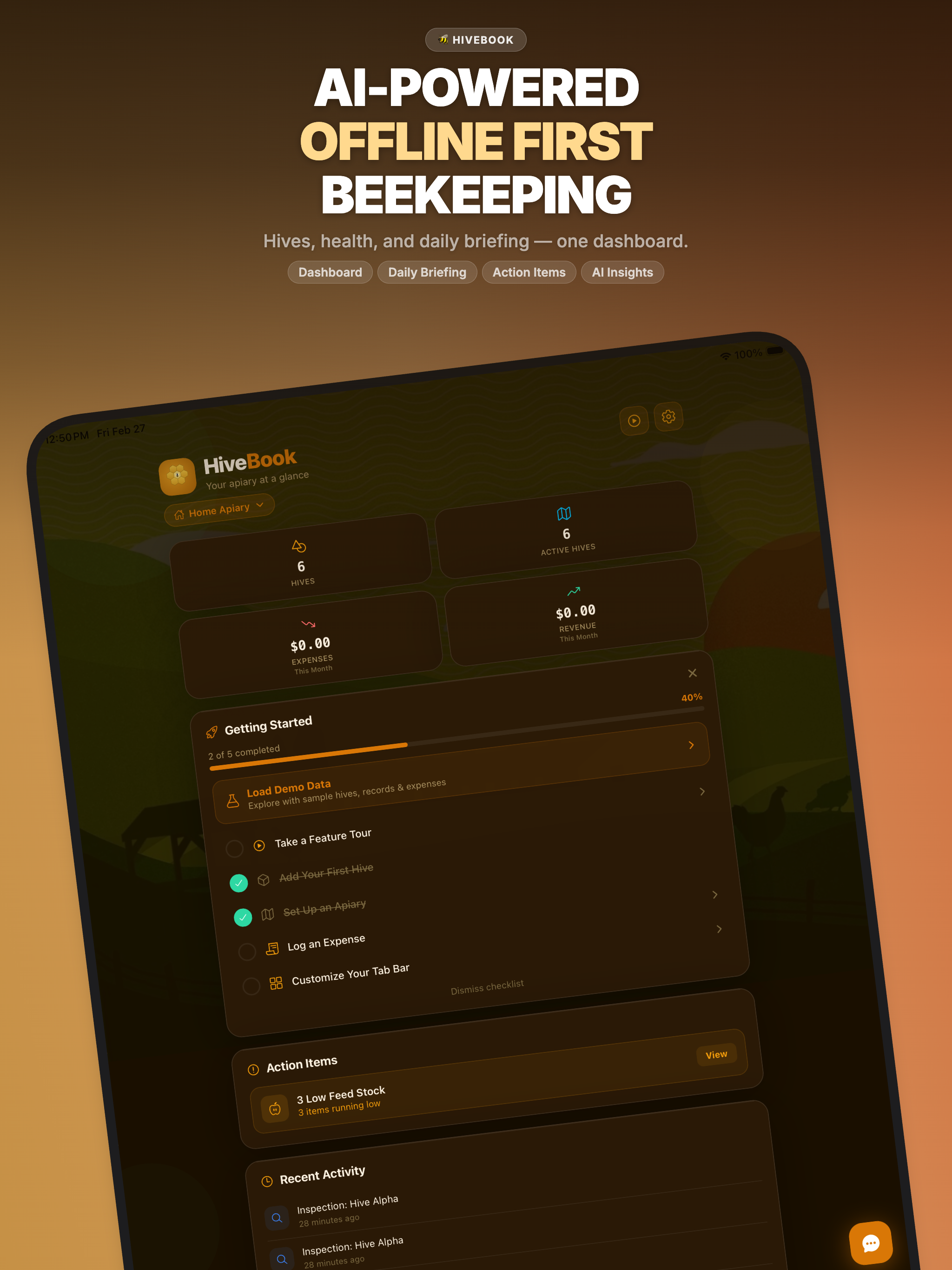 HiveBook - Beekeeping Tracker