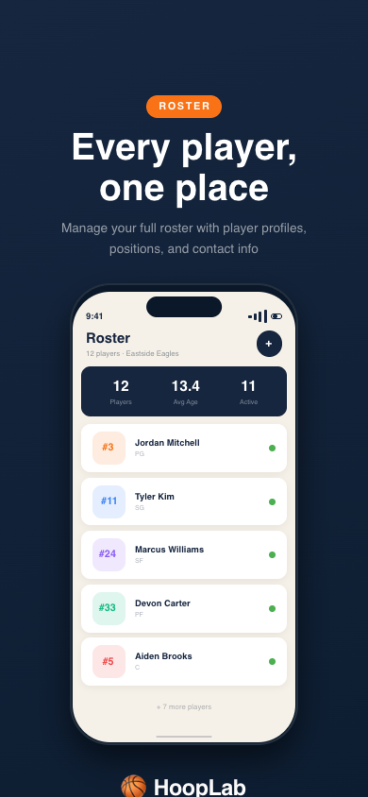 HoopLab: Team Coach App screenshot 5