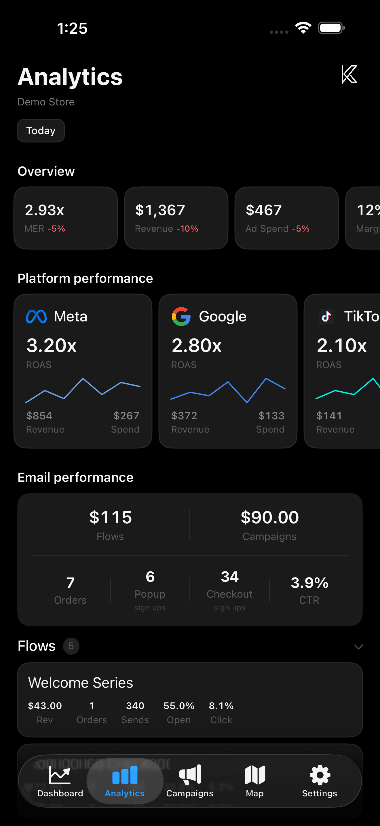 Keel: ROAS & Ad Spend Tracker screenshot 4