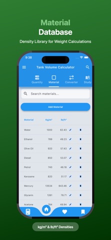 Tank Volume Calculator A1 PRO iPhone screenshot
