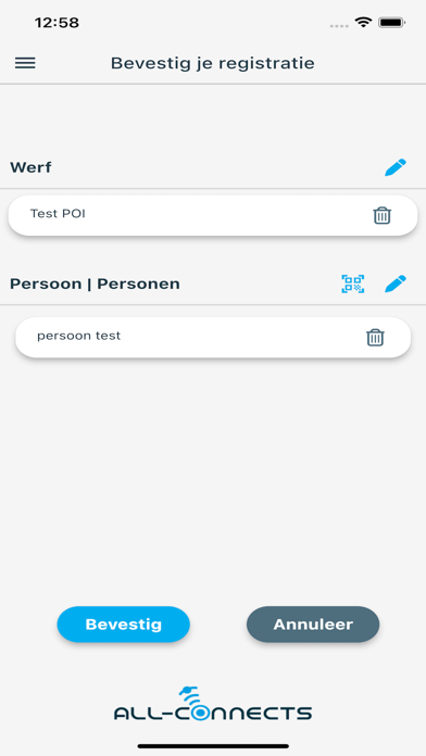 Screenshot #3 pour Checkin@Work
