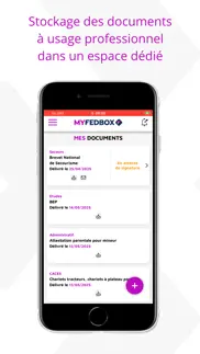 myfedbox iPhone Captures Décran 4
