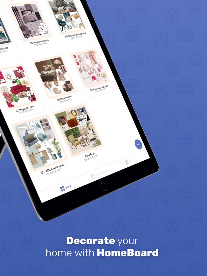 #2. Mood Board maker - HomeBoard (iOS) 由: VDMNSZK Kft
