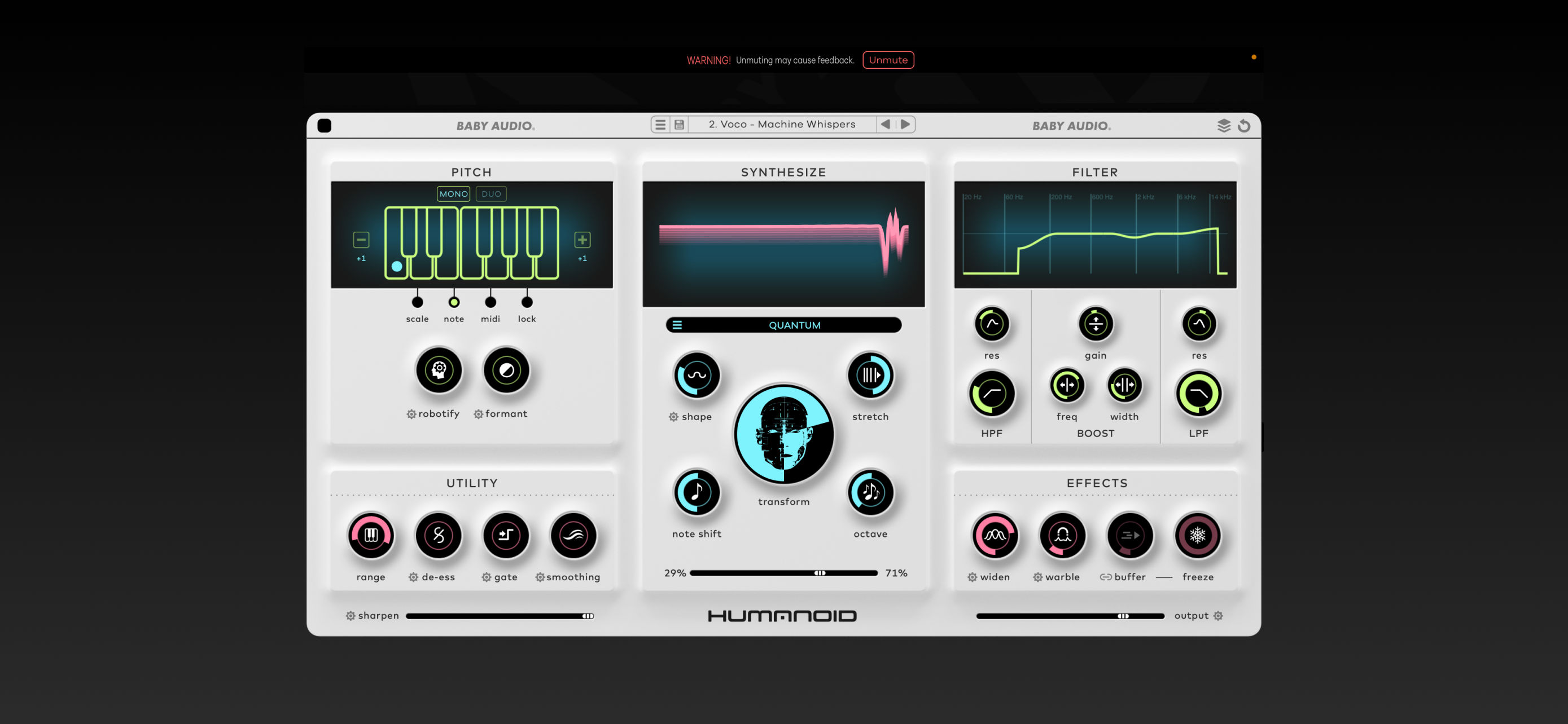 Humanoid - Baby Audio screenshot 4