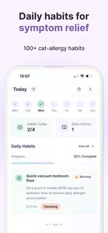 Cat Allergy Buddy: AI Tracker screenshot