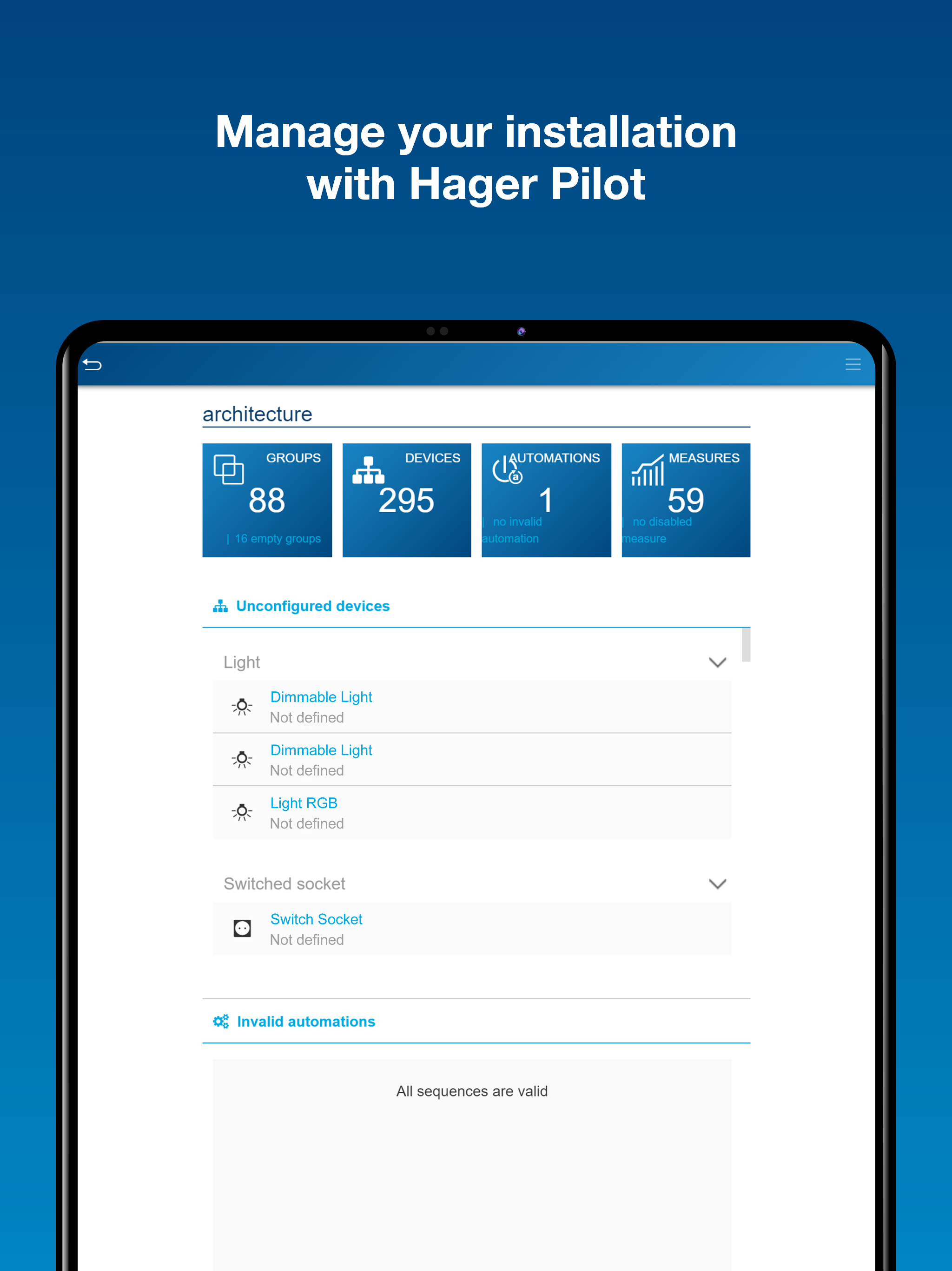 Hager Pilot screenshot 8