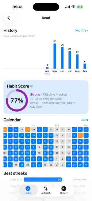 Habit Tracker - HabitBalance screenshot 3