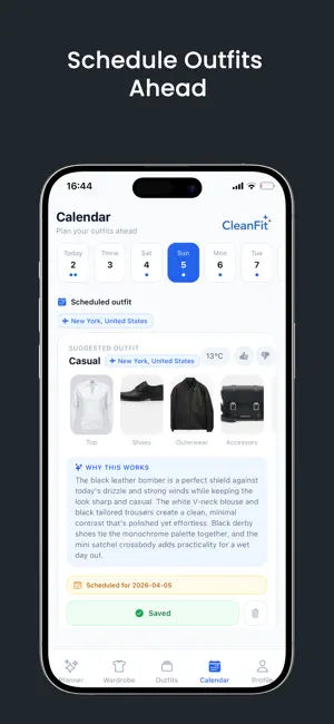 CleanFit: AI Outfit Planner screenshot 4