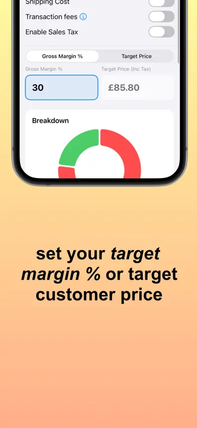 Markup, Margin & Profit Calc screenshot 3