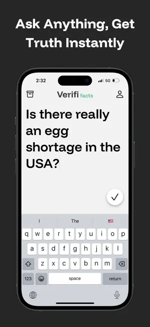 Verifi - Fact checker iPhone screenshot 5