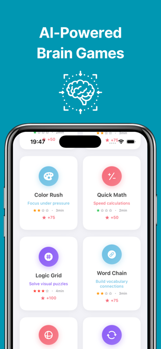 BrainFit Logic Puzzles & Focus Screenshot 6 of 6