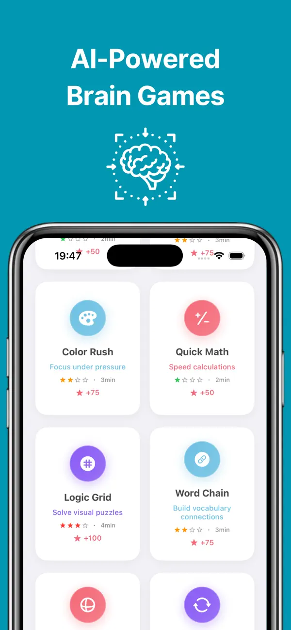 BrainFit Logic Puzzles & Focus Screenshot 6