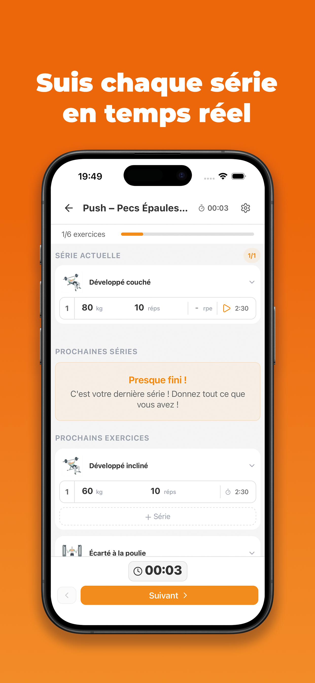 Whaya – Muscu, Stats & Social screenshot 2