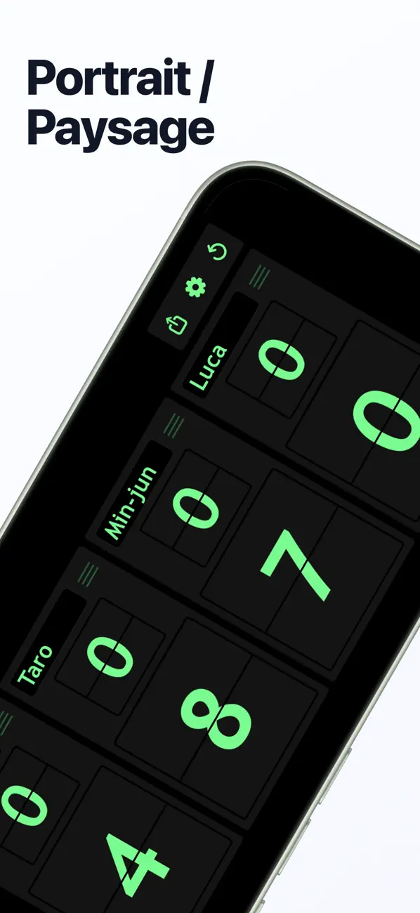Screenshot #3 pour Tableau de Score: Vos Jeux