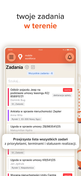 Mobile Workforce Reports Screenshot 2 of 3