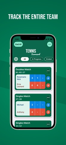 Tennis Scorecard App Screenshot 4 of 9