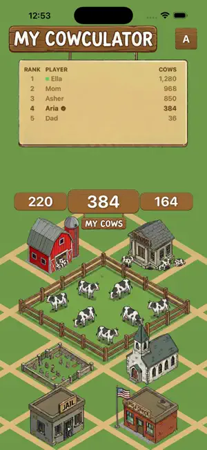 MyCowculator screenshot 2