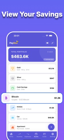 PayBee: Monthly Bill Reminder Screenshot 6 of 7