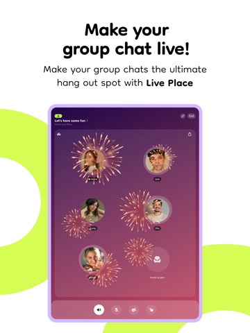 buz - voice connects iPad screenshot