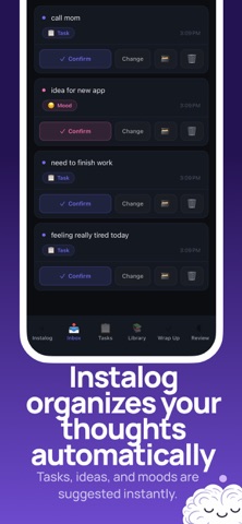 Instalog: Capture Thoughts Screenshot 2 of 8