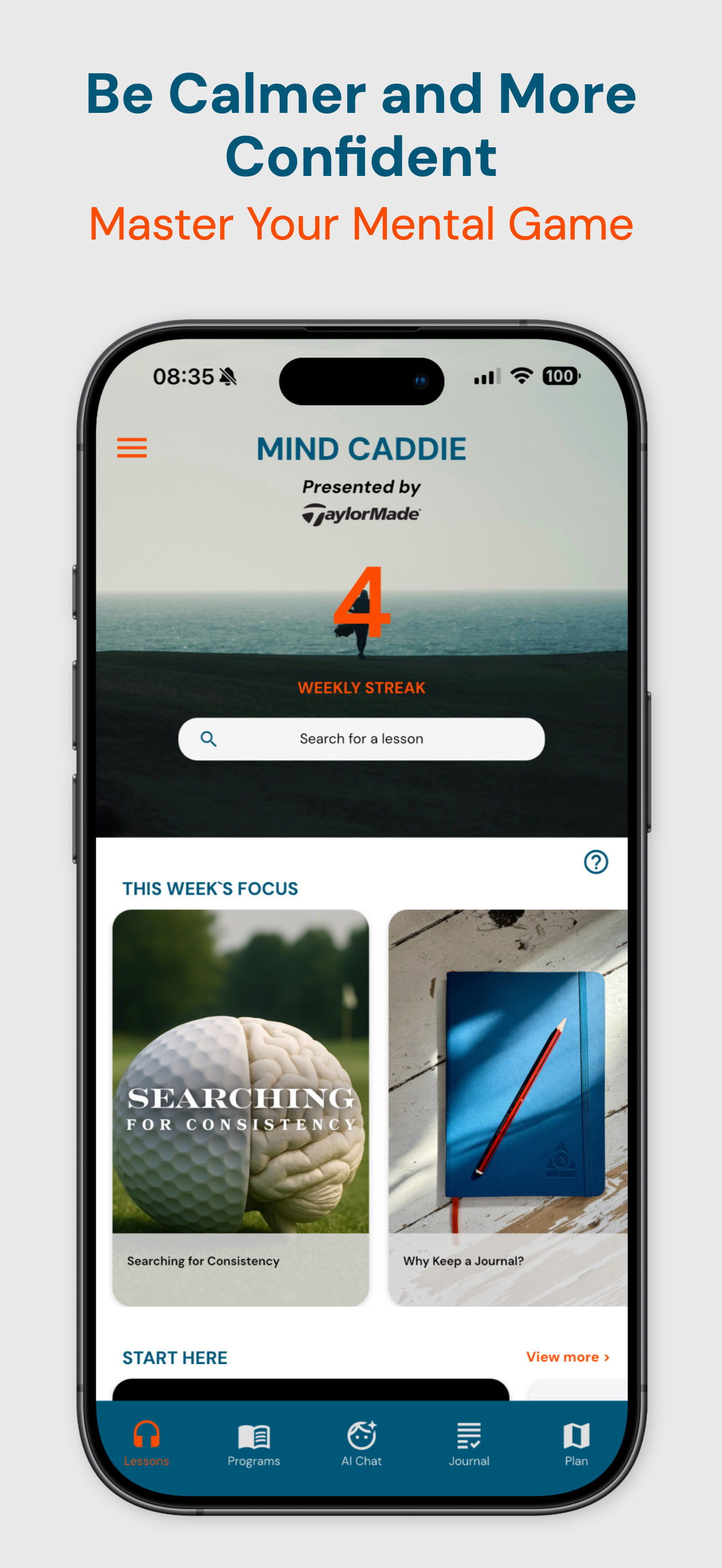 MIND CADDIE, Golf Mental Coach