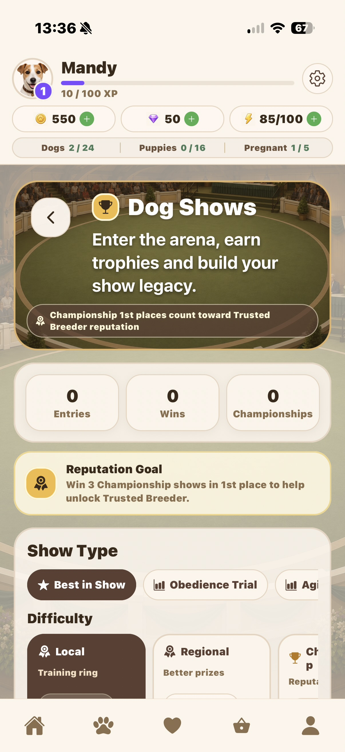 My Kennel: Dog Breeding Game screenshot 9