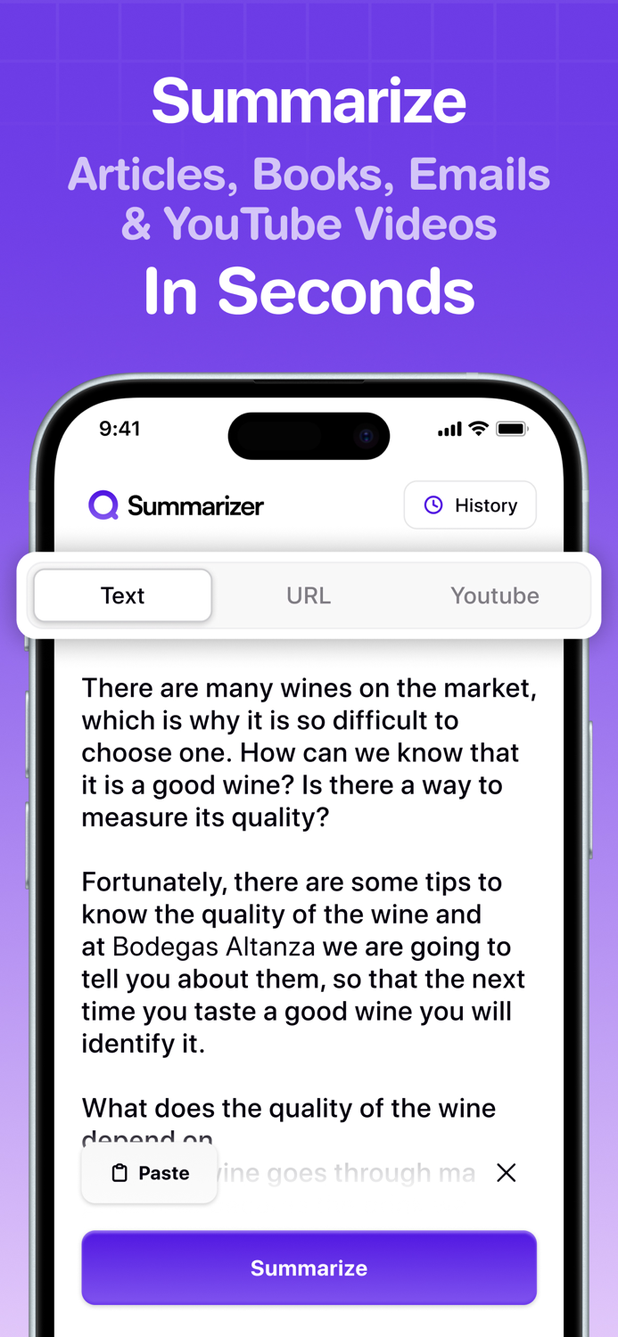 AI Summarizer Summarize Text