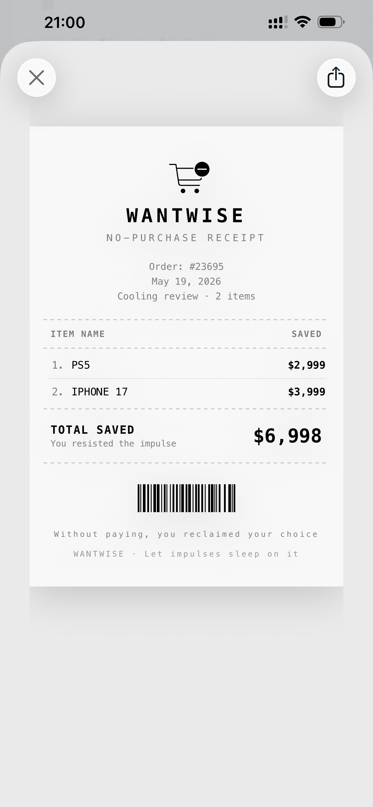 WantWise screenshot 5