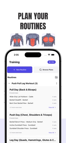 Simple Gym Tracker:Workout Log Screenshot 2 of 9