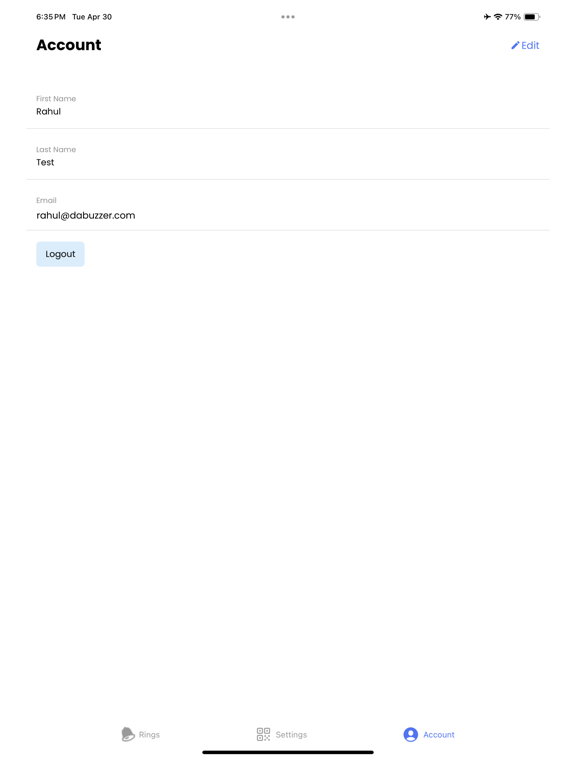 Da Buzzer iPad screenshot 5 - Utilities app