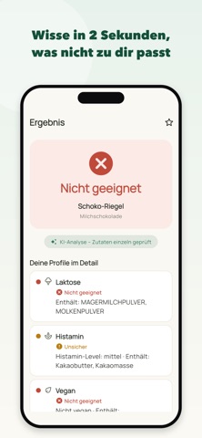 Kann ich das essen? KI Scanner Screenshot 6 of 8