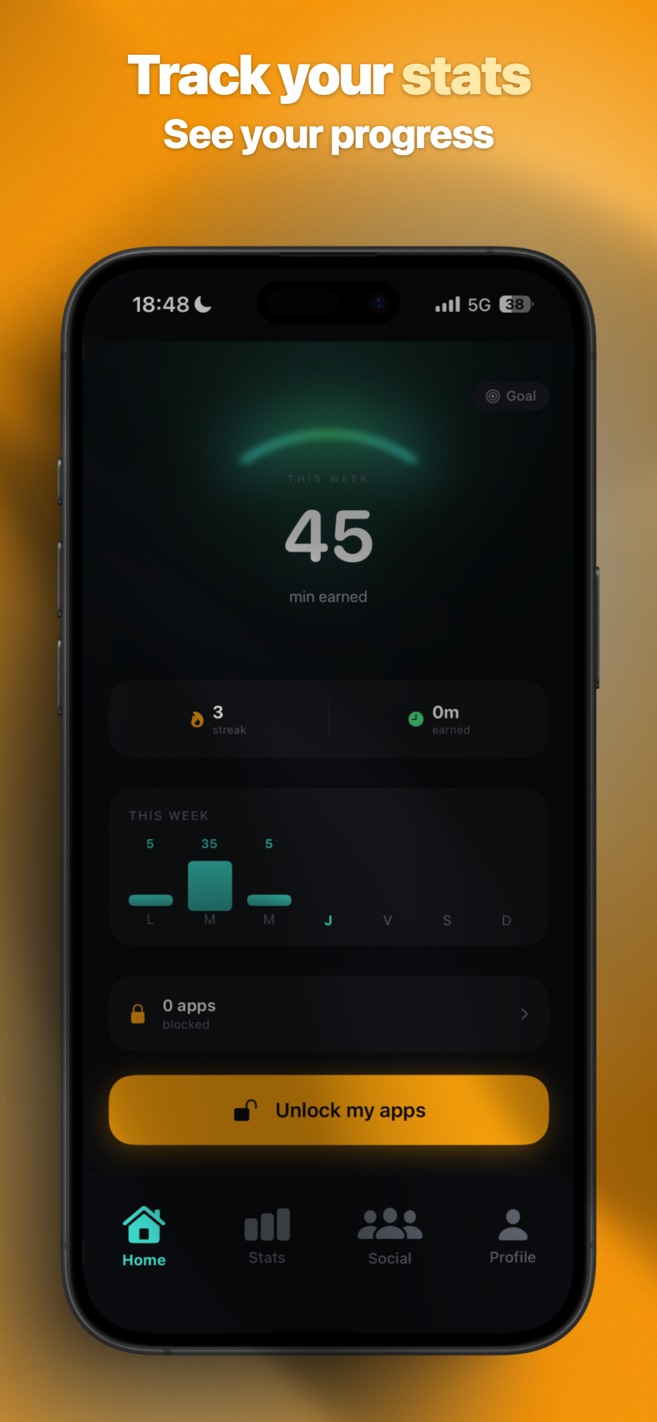 BlockIt - Pushups Screen Time