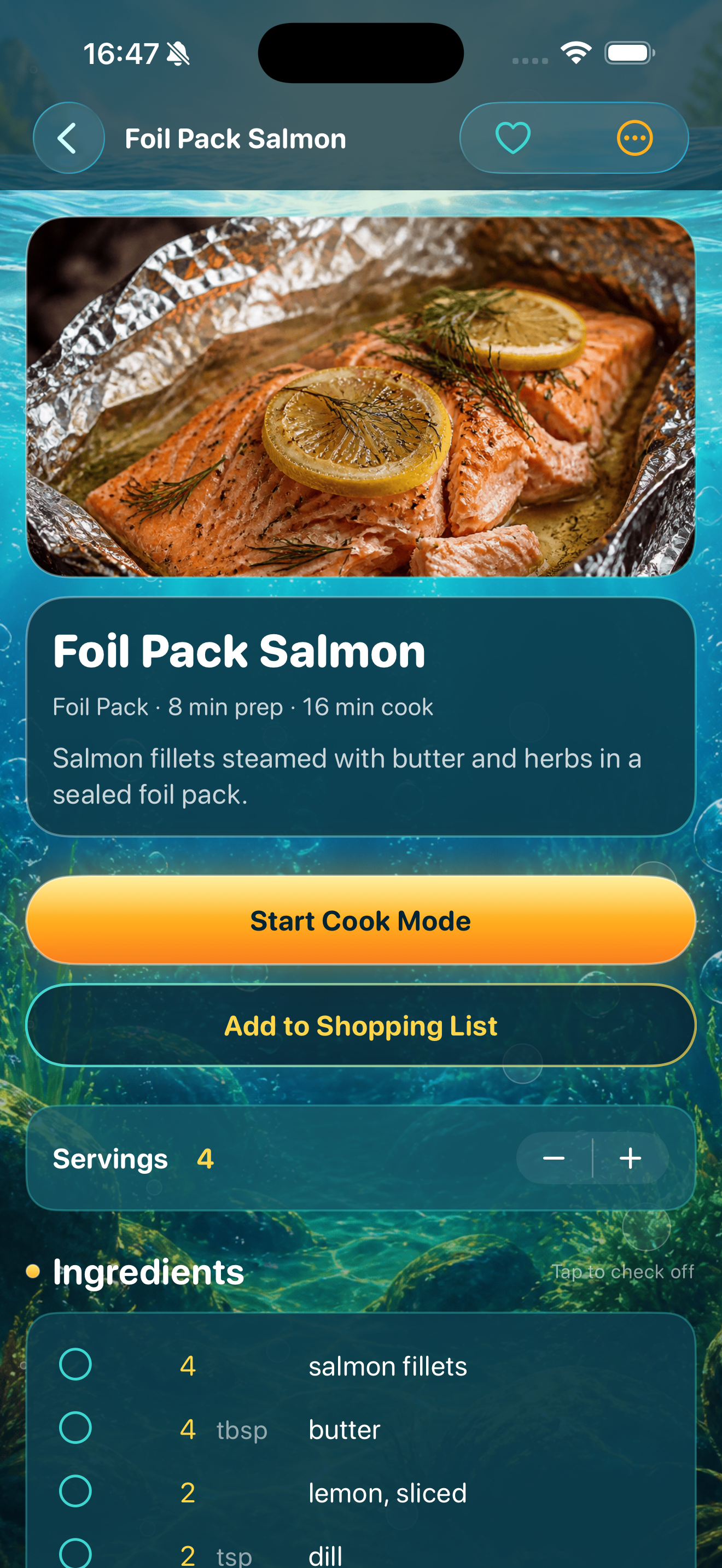 Campfire Cookbook screenshot 2